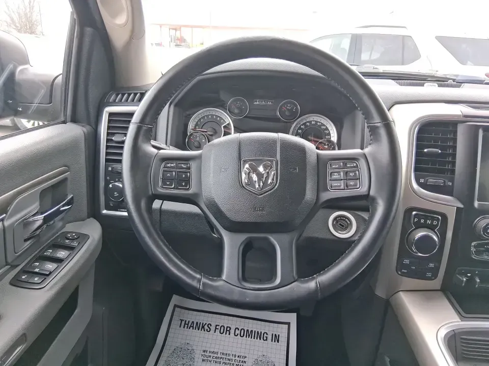 2016 Ram 1500 Big Horn (3C6RR7LT8GG) with an 5.7L V8 OHV 16V engine, 6A transmission, located at 1230 East Main St, Xenia, OH, 45385, (937) 908-9800, 39.688026, -83.910172 - Picture your next Saturday: you've got the boat hitched up, the cooler packed, and the whole crew riding comfortably to Caesar Creek-then Monday morning it's back to the commute with confidence in any Ohio weather. This 2016 Ram 1500 Big Horn Crew Cab 4WD is built for real life in Moraine: hauling, - Photo#15
