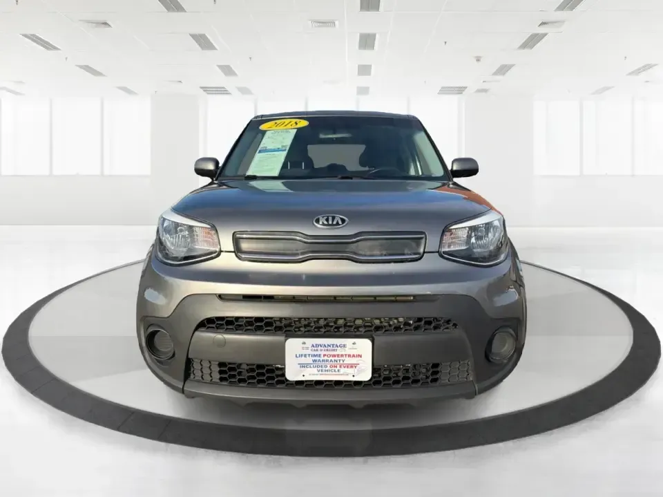 2018 Kia Soul Base (KNDJN2A22J7) with an 1.6L L4 DOHC 16V engine, 6M transmission, located at 1184 Kauffman Ave, Fairborn, OH, 45324, (937) 908-9800, 39.807072, -84.030914 - Need a practical daily driver that can handle the school run, the work commute, and spontaneous weekend trips without draining your budget? This 2018 Kia Soul Base in sleek Gray is the kind of easy-to-live-with hatchback that fits real life in Fairborn-roomy for friends or family, simple to park dow - Photo#7