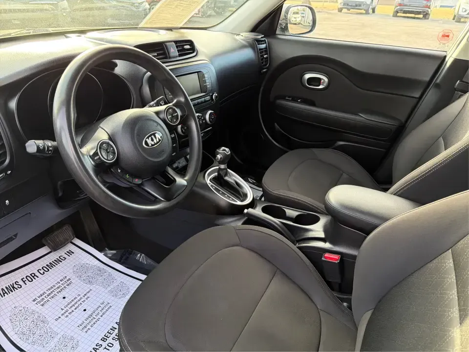 2018 Kia Soul Base (KNDJN2A22J7) with an 1.6L L4 DOHC 16V engine, 6M transmission, located at 1184 Kauffman Ave, Fairborn, OH, 45324, (937) 908-9800, 39.807072, -84.030914 - Need a practical daily driver that can handle the school run, the work commute, and spontaneous weekend trips without draining your budget? This 2018 Kia Soul Base in sleek Gray is the kind of easy-to-live-with hatchback that fits real life in Fairborn-roomy for friends or family, simple to park dow - Photo#9