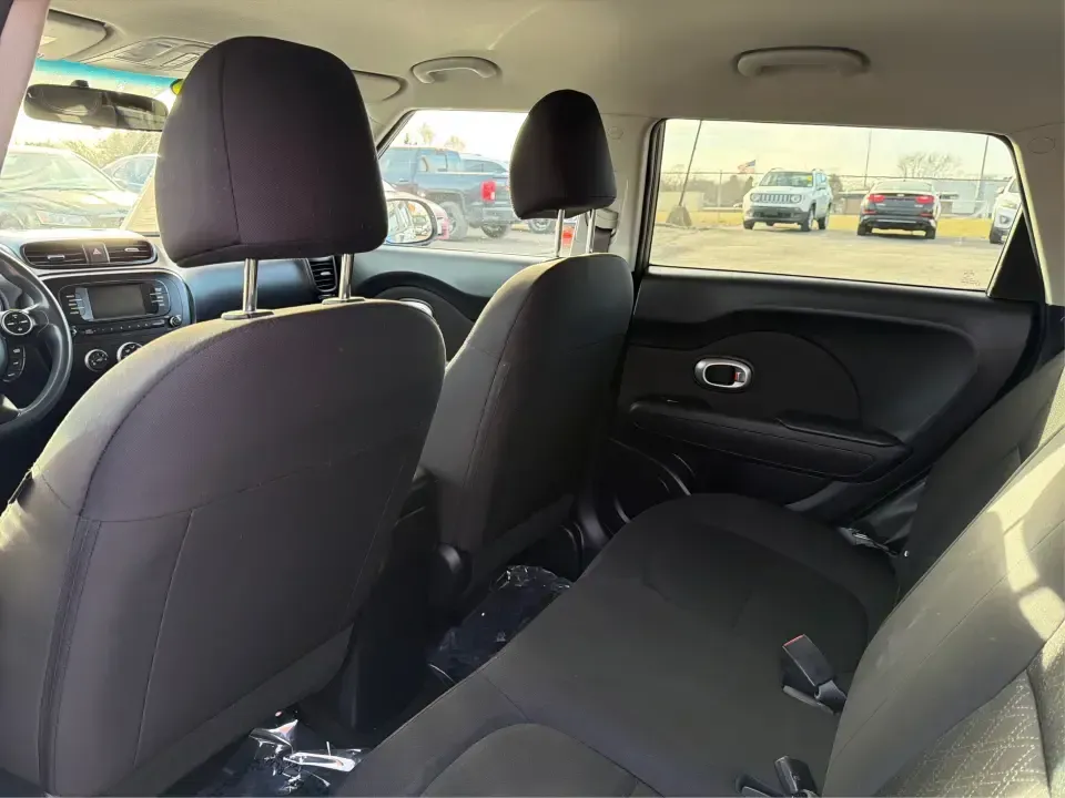 2018 Kia Soul Base (KNDJN2A22J7) with an 1.6L L4 DOHC 16V engine, 6M transmission, located at 880 E. National Road, Vandalia, OH, 45377, (937) 908-9800, 39.891918, -84.183594 - Need a practical daily driver that can handle the school run, the work commute, and spontaneous weekend trips without draining your budget? This 2018 Kia Soul Base in sleek Gray is the kind of easy-to-live-with hatchback that fits real life in Fairborn-roomy for friends or family, simple to park dow - Photo#10