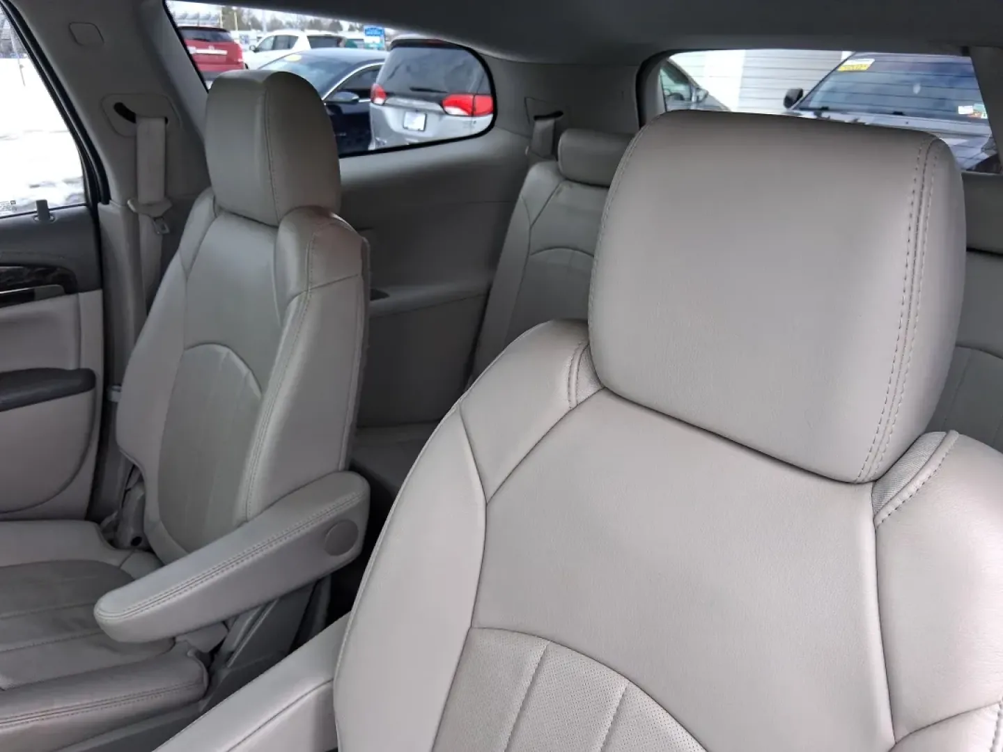 2014 Buick Enclave Leather (5GAKRBKD1EJ) with an 3.6L V-6 gasoline direct injection engine, 6-Speed Automatic Overdrive transmission, located at 401 Woodman Dr, Riverside, OH, 45431, (937) 908-9800, 39.760899, -84.123421 - Pack up the kids, cue up the playlist, and head out for a weekend at Carillon Historical Park or a day of shopping and dinner near The Greene-this 2014 Buick Enclave Leather is the kind of comfortable, do-it-all SUV that makes family life and road trips feel easier. With its smooth 3.6L V6 gasoline - Photo#9