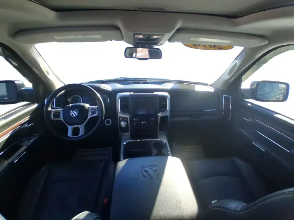 2016 Ram 1500 Laramie (1C6RR7NT1GS) with an 5.7L V8 OHV 16V engine, 6A transmission, located at 1099 N County Rd 25A, Troy, OH, 45373, (937) 908-9800, 40.057079, -84.212883 - Built for Ohio backroads, weekend lake runs, and the kind of workday that doesn't stop when the weather turns, this 2016 Ram 1500 Laramie Crew Cab 4WD is the truck that fits real life in Troy. Whether you're towing a trailer out toward the Miami County Fairgrounds, hauling gear for a Saturday at Tre - Photo#20