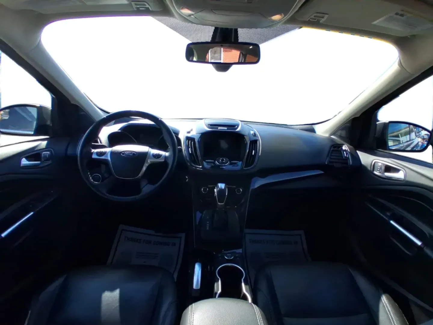 2016 Ford Escape Titanium (1FMCU9J94GU) with an 2.0L L4 DOHC 16V engine, 6-Speed Automatic transmission, located at 1951 S Dayton Lakeview Rd., New Carlisle, OH, 45344, (937) 908-9800, 39.890999, -84.050255 - Picture your next Ohio weekend: a quick grocery run through New Carlisle, a comfortable commute toward Dayton, and then a spontaneous road trip out I70 with the family-without worrying about weather, cargo space, or comfort. This 2016 Ford Escape Titanium in sleek Magnetic is the kind of compact SUV - Photo#21