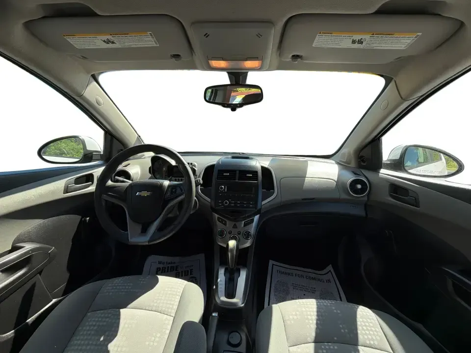 2016 Chevrolet Sonic LS Auto (1G1JA6SH4G4) with an 1.8L L4 DOHC 24V engine, 6A transmission, located at 1230 East Main St, Xenia, OH, 45385, (937) 908-9800, 39.688026, -83.910172 - Need a smart, budget-friendly commuter that's also ready for weekend errands, downtown parking, and quick road trips to Yellow Springs? This 2016 Chevrolet Sonic LS Auto Hatchback in Summit White fits real-life driving in and around Xenia, Ohio-easy to maneuver, efficient to run, and versatile enoug - Photo#20