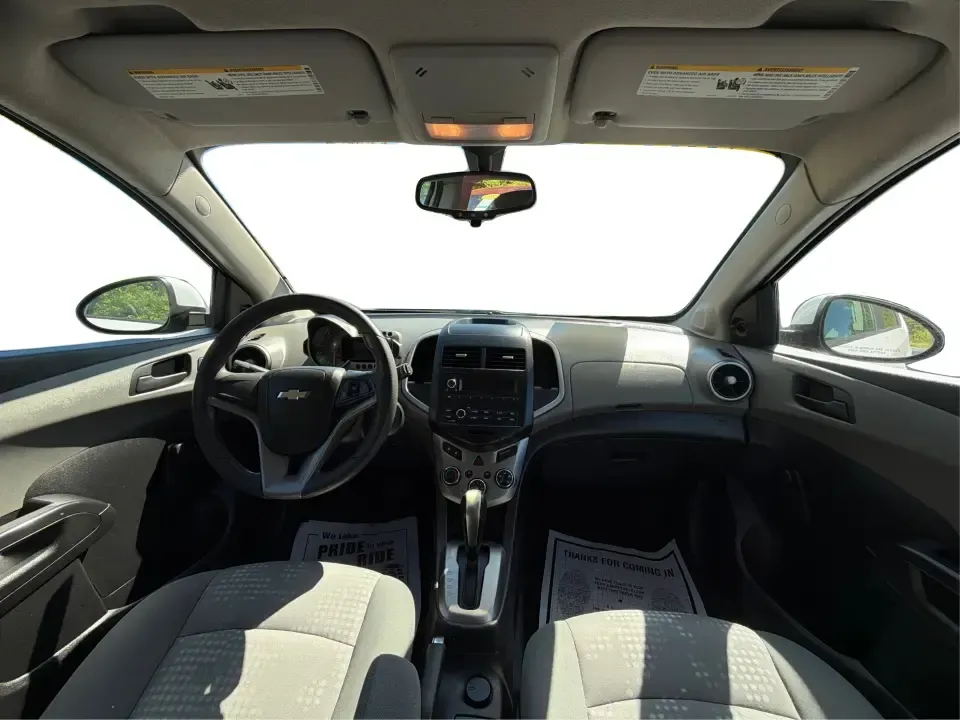 2016 Chevrolet Sonic LS Auto (1G1JA6SH4G4) with an 1.8L L4 DOHC 24V engine, 6A transmission, located at 1230 East Main St, Xenia, OH, 45385, (937) 908-9800, 39.688026, -83.910172 - Need a smart, budget-friendly commuter that's also ready for weekend errands, downtown parking, and quick road trips to Yellow Springs? This 2016 Chevrolet Sonic LS Auto Hatchback in Summit White fits real-life driving in and around Xenia, Ohio-easy to maneuver, efficient to run, and versatile enoug - Photo#21