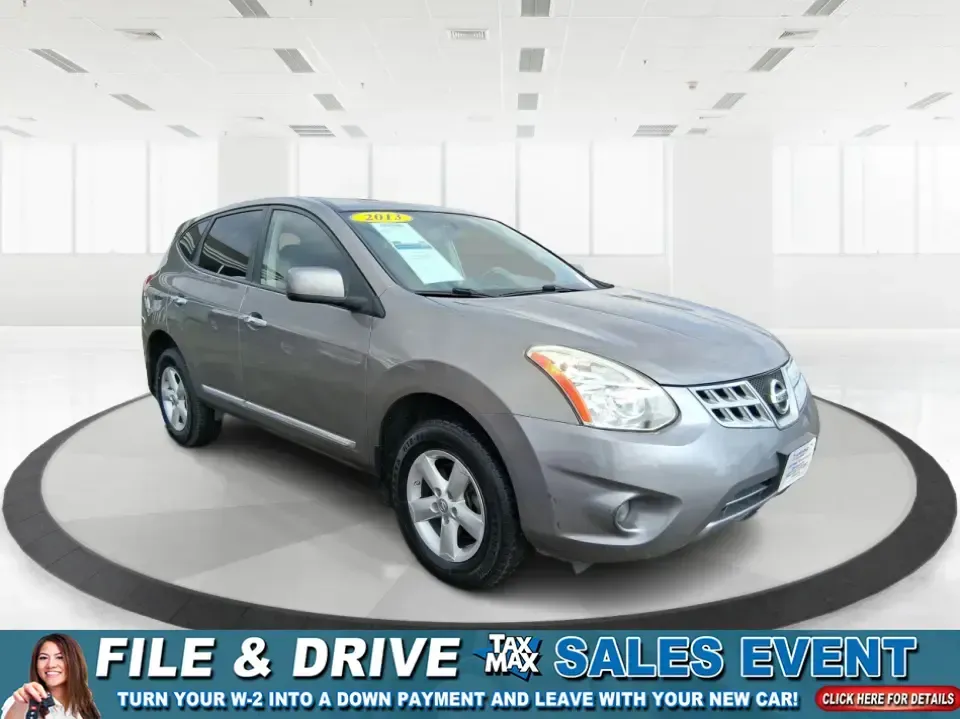2013 Nissan Rogue S (JN8AS5MV5DW) with an 2.5L I-4 DOHC engine, Continuously Variable Transmission transmission, located at 4508 South Dixie Dr, Moraine, OH, 45439, (937) 908-9800, 39.689976, -84.218452 - Ready for a practical SUV that fits real life in the Miami Valley-school drop-offs, I-75 commutes, grocery runs, and spontaneous weekend getaways to Carillon Historical Park or a stroll around The Greene? This **2013 Nissan Rogue S** is the kind of compact SUV that makes everyday driving easier, wit - Photo#0