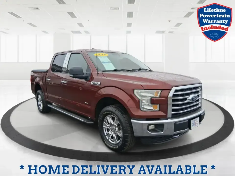2016 Ford F-150 XLT (1FTEW1EP1GK) with an 2.7L V6 DOHC 24V engine, 6A transmission, located at 401 Woodman Dr, Riverside, OH, 45431, (937) 908-9800, 39.760899, -84.123421 - Need one truck that can handle weekday work runs, Saturday projects, and a last-minute road trip up I75 without breaking a sweat? This 2016 Ford F150 XLT Crew Cab 4WD is built for the doitall lifestyle-room for the crew, confidence in Ohio weather, and the capability to tow, haul, and explore while - Photo#0