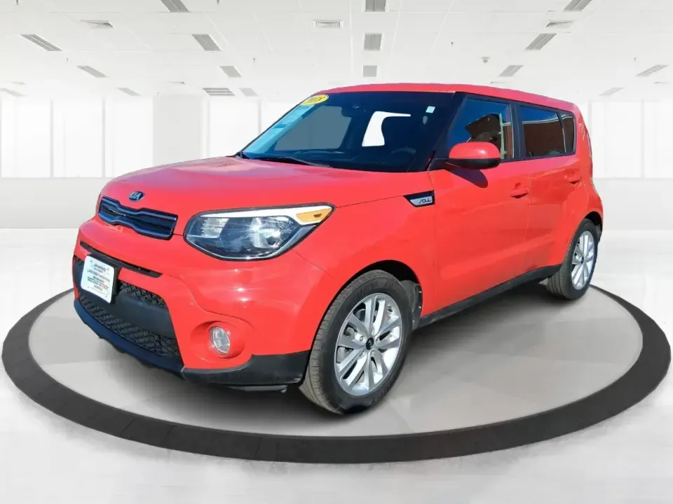 2018 Kia Soul + (KNDJP3A58J7) with an 2L I-4 gasoline direct injection engine, 6A transmission, located at 401 Woodman Dr, Riverside, OH, 45431, (937) 908-9800, 39.760899, -84.123421 - Need a dependable commuter that's easy to park in tight lots, roomy enough for Costco runs, and fun for weekend escapes to the MetroParks? This 2018 Kia Soul + in eye-catching Inferno Red fits the Riverside lifestyle perfectly-whether you're cruising along Woodman Dr, hopping on I-675 for a long com - Photo#8