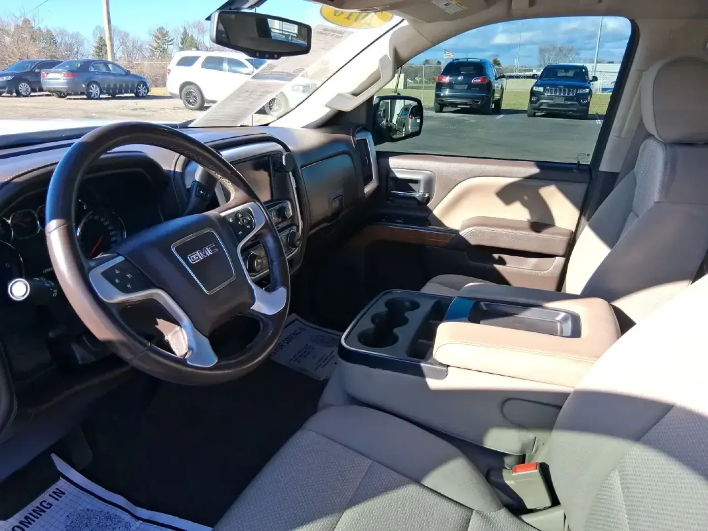 2016 GMC Sierra 1500 SLE (1GTV2MEC8GZ) with an EcoTec3 4.3L V-6 gasoline direct injection engine, 6A transmission, located at 1951 S Dayton Lakeview Rd., New Carlisle, OH, 45344, (937) 908-9800, 39.890999, -84.050255 - Need a truck that can handle Midwest weather, weekend projects, and that long stretch down I75 without breaking a sweat? This **2016 GMC Sierra 1500 SLE Double Cab 4WD** is built for real life in Moraine-whether you're hauling gear to a job site, towing the boat for a day near **Carillon Historical - Photo#9