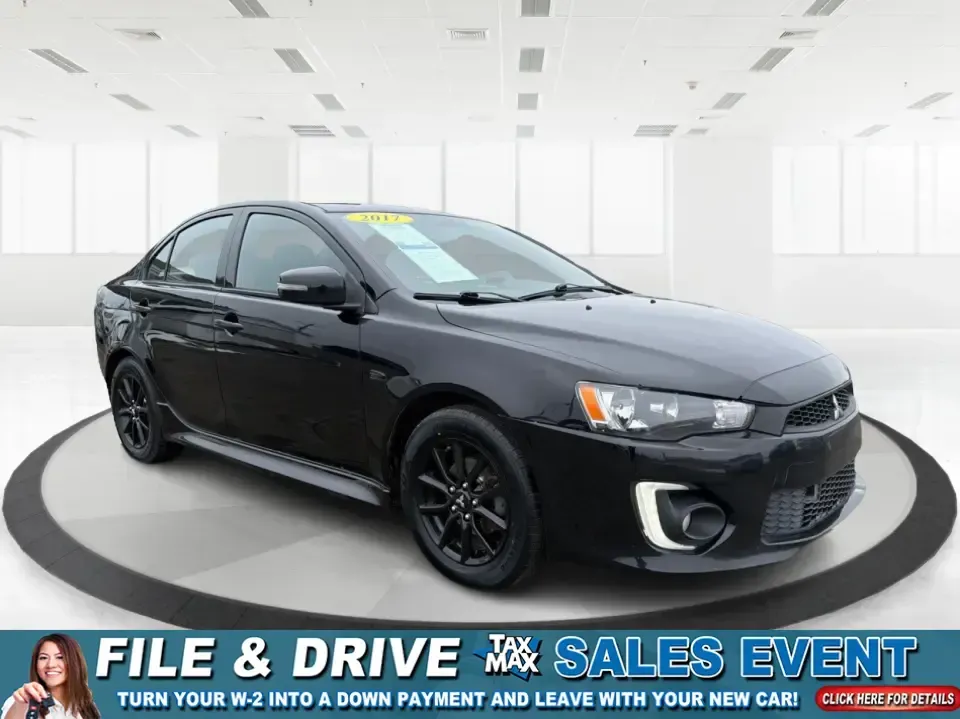 2017 Mitsubishi Lancer LE (JA32U2FU5HU) with an 2L I-4 DOHC engine, 5M transmission, located at 1230 East Main St, Xenia, OH, 45385, (937) 908-9800, 39.688026, -83.910172 - Picture your week running smoothly: a dependable commuter sedan for the drive to Dayton, an easy-to-park ride for errands around Xenia Station, and a comfortable car that's ready for a spontaneous weekend trip to Glen Helen Nature Preserve. This 2017 Mitsubishi Lancer LE is built for real-life routi - Photo#0