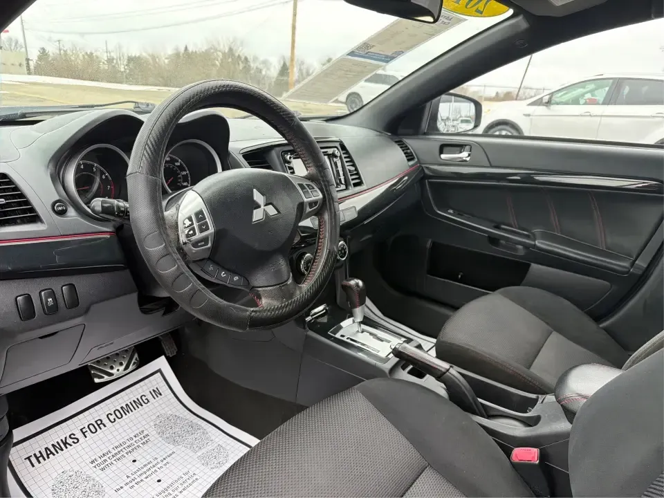 2017 Mitsubishi Lancer LE (JA32U2FU5HU) with an 2L I-4 DOHC engine, 5M transmission, located at 1230 East Main St, Xenia, OH, 45385, (937) 908-9800, 39.688026, -83.910172 - Picture your week running smoothly: a dependable commuter sedan for the drive to Dayton, an easy-to-park ride for errands around Xenia Station, and a comfortable car that's ready for a spontaneous weekend trip to Glen Helen Nature Preserve. This 2017 Mitsubishi Lancer LE is built for real-life routi - Photo#9