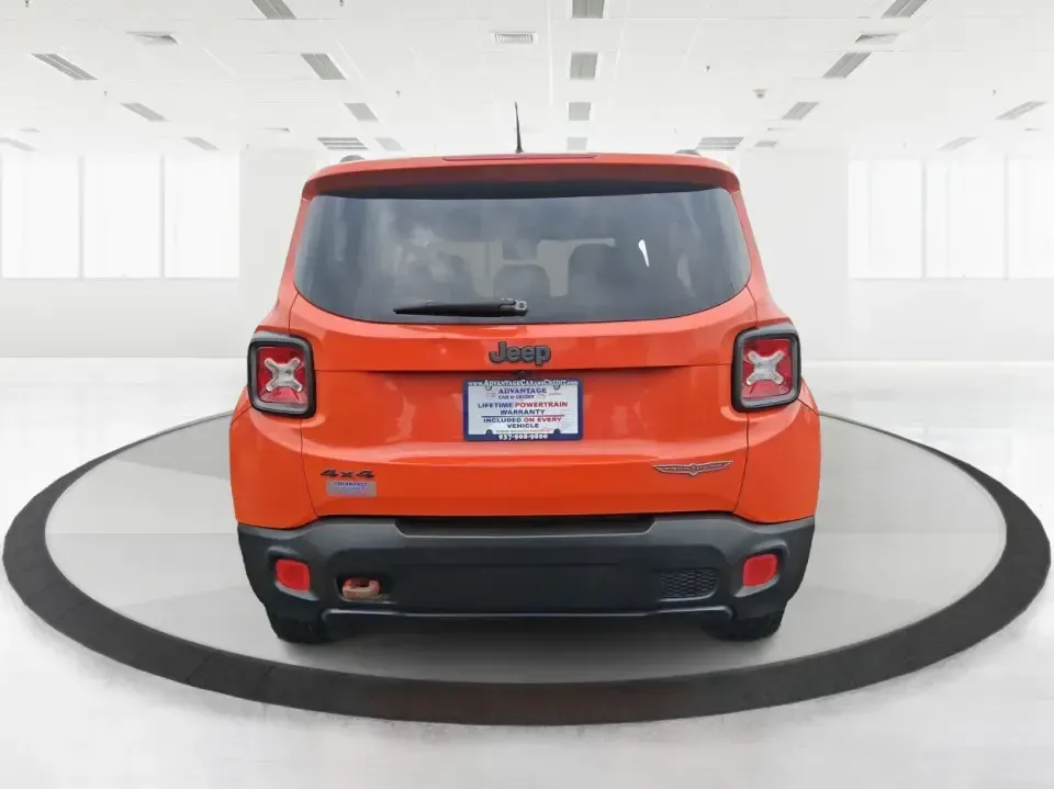 2016 Jeep Renegade Trailhawk (ZACCJBCT5GP) with an Tigershark MultiAir 2.4L I-4 variable valve contro engine, 9A transmission, located at 401 Woodman Dr, Riverside, OH, 45431, (937) 908-9800, 39.760899, -84.123421 - Weekend escapes, snowy commutes, and everyday errands feel easier when your crossover is ready for whatever Ohio throws your way. This **2016 Jeep Renegade Trailhawk** in eye-catching **Omaha Orange** is built for drivers who want real capability in a city-friendly size-perfect for exploring MetroPa - Photo#3