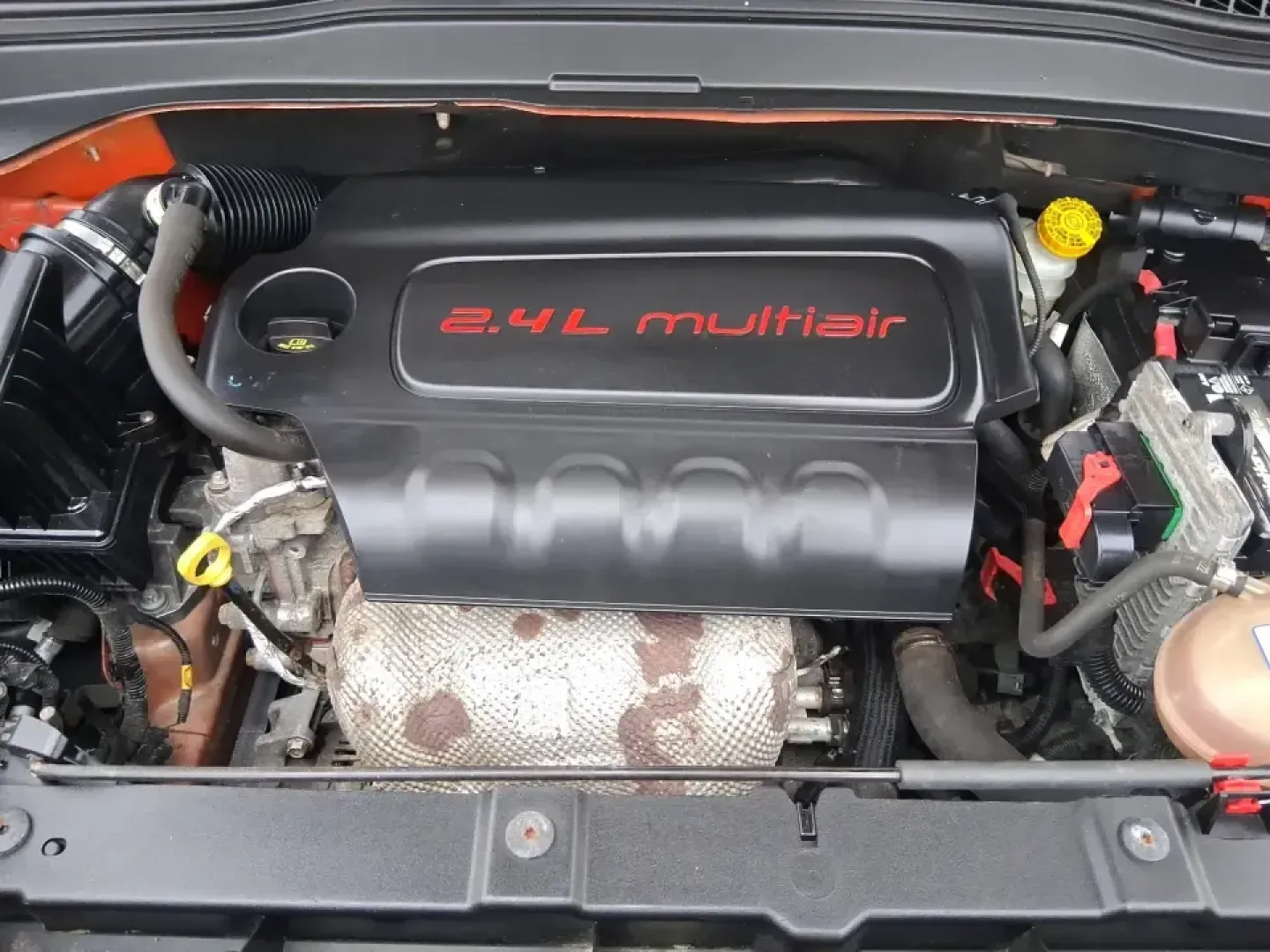 2016 Jeep Renegade Trailhawk (ZACCJBCT5GP) with an Tigershark MultiAir 2.4L I-4 variable valve contro engine, 9A transmission, located at 8750 N County Rd 25A, Piqua, OH, 45356, (937) 908-9800, 40.164391, -84.232513 - Weekend escapes, snowy commutes, and everyday errands feel easier when your crossover is ready for whatever Ohio throws your way. This **2016 Jeep Renegade Trailhawk** in eye-catching **Omaha Orange** is built for drivers who want real capability in a city-friendly size-perfect for exploring MetroPa - Photo#11