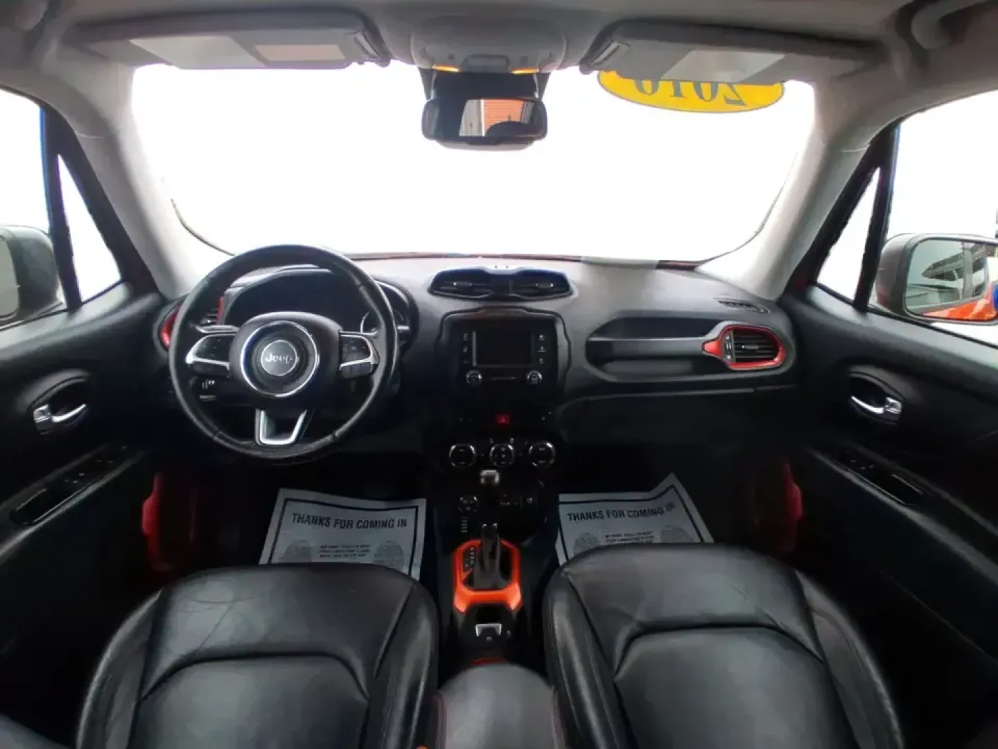 2016 Jeep Renegade Trailhawk (ZACCJBCT5GP) with an Tigershark MultiAir 2.4L I-4 variable valve contro engine, 9A transmission, located at 8750 N County Rd 25A, Piqua, OH, 45356, (937) 908-9800, 40.164391, -84.232513 - Weekend escapes, snowy commutes, and everyday errands feel easier when your crossover is ready for whatever Ohio throws your way. This **2016 Jeep Renegade Trailhawk** in eye-catching **Omaha Orange** is built for drivers who want real capability in a city-friendly size-perfect for exploring MetroPa - Photo#21