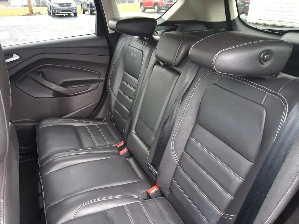 2017 Ford Escape Titanium (1FMCU9J94HU) with an 2.0L L4 DOHC 16V engine, 6A transmission, located at 1951 S Dayton Lakeview Rd., New Carlisle, OH, 45344, (937) 908-9800, 39.890999, -84.050255 - Pack the gear, load up the family, and point the GPS toward your next weekend escape-this 2017 Ford Escape Titanium is the kind of compact SUV that fits real life in Piqua. Whether you're commuting up I75, running errands along N County Rd 25A, or planning a day trip to Lock 9 Park and the Great Mia - Photo#10