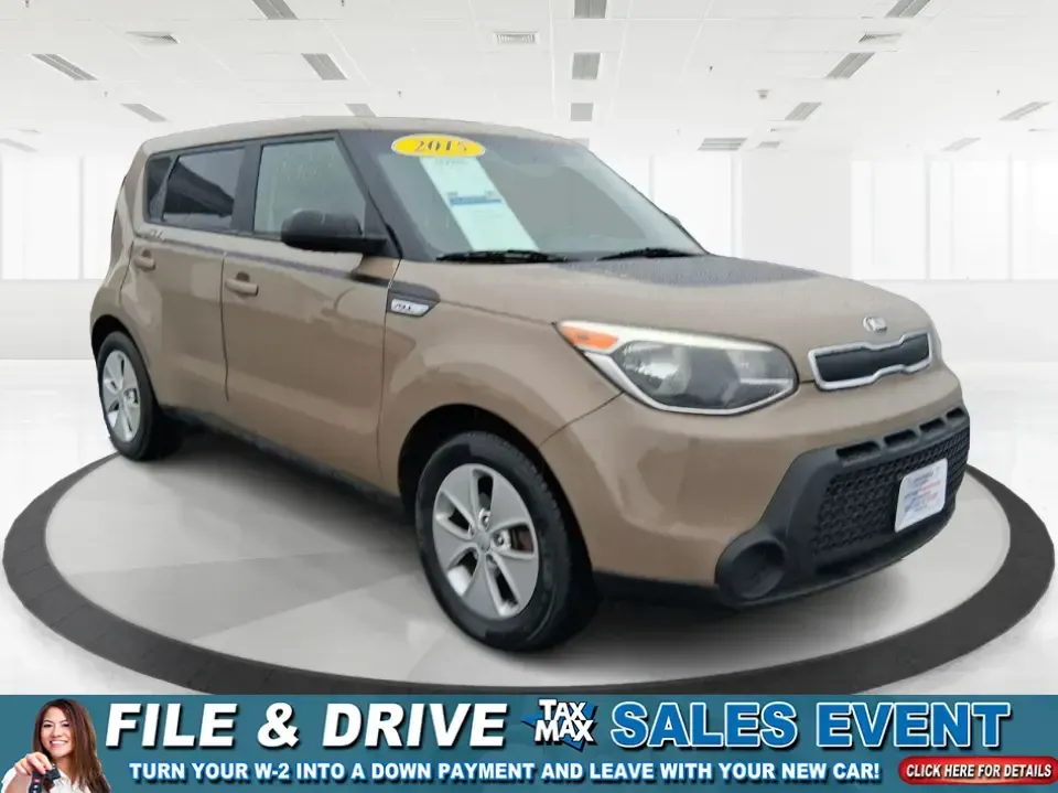 2015 Kia Soul Base (KNDJN2A25F7) with an 1.6L L4 DOHC 16V engine, located at 1099 N County Rd 25A, Troy, OH, 45373, (937) 908-9800, 40.057079, -84.212883 - Picture your next week in Troy: an easy commute up N County Rd 25A, a quick grocery run near the Miami County Fairgrounds, and a Saturday drive down I75 for a Dayton day trip-without stressing over parking, fuel costs, or tight cargo space. This 2015 Kia Soul Base is built for real life, making it a - Photo#0