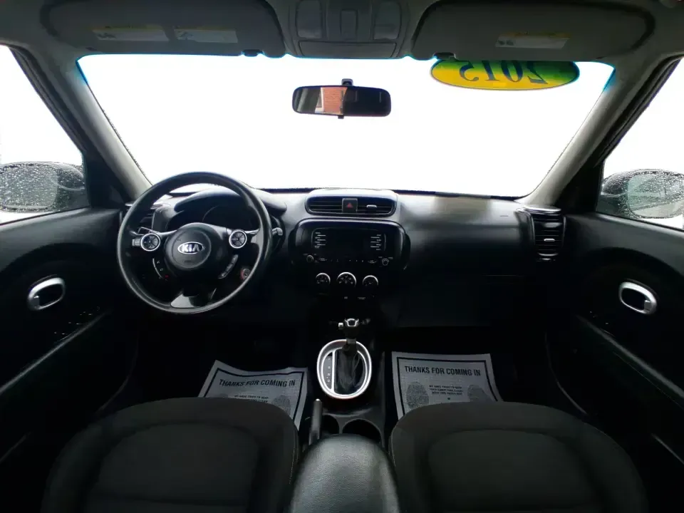 2015 Kia Soul Base (KNDJN2A25F7) with an 1.6L L4 DOHC 16V engine, located at 1099 N County Rd 25A, Troy, OH, 45373, (937) 908-9800, 40.057079, -84.212883 - Picture your next week in Troy: an easy commute up N County Rd 25A, a quick grocery run near the Miami County Fairgrounds, and a Saturday drive down I75 for a Dayton day trip-without stressing over parking, fuel costs, or tight cargo space. This 2015 Kia Soul Base is built for real life, making it a - Photo#19