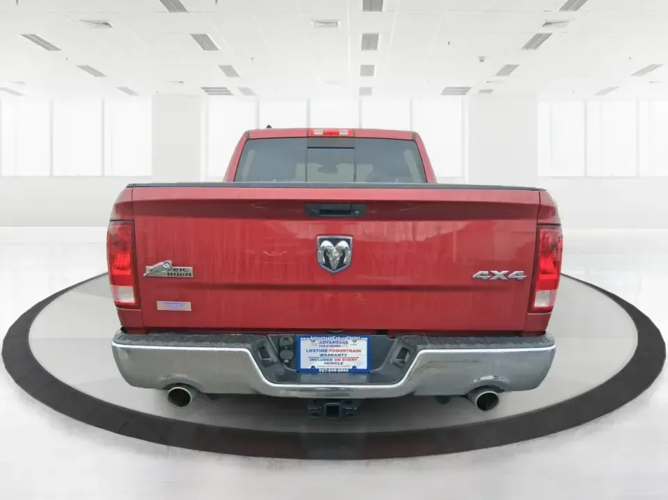 2013 Ram 1500 Big Horn (1C6RR7LT6DS) with an HEMI 5.7L V-8 variable valve control engine, 6-Speed Automatic transmission, located at 880 E. National Road, Vandalia, OH, 45377, (937) 908-9800, 39.891918, -84.183594 - Need a truck that can handle weekday work runs and still feel ready for a spontaneous weekend escape? This Flame Red Clearcoat 2013 Ram 1500 Big Horn Crew Cab is built for real-life Ohio driving-hauling, towing, commuting, and road-tripping with the comfort your passengers will appreciate and the ca - Photo#3