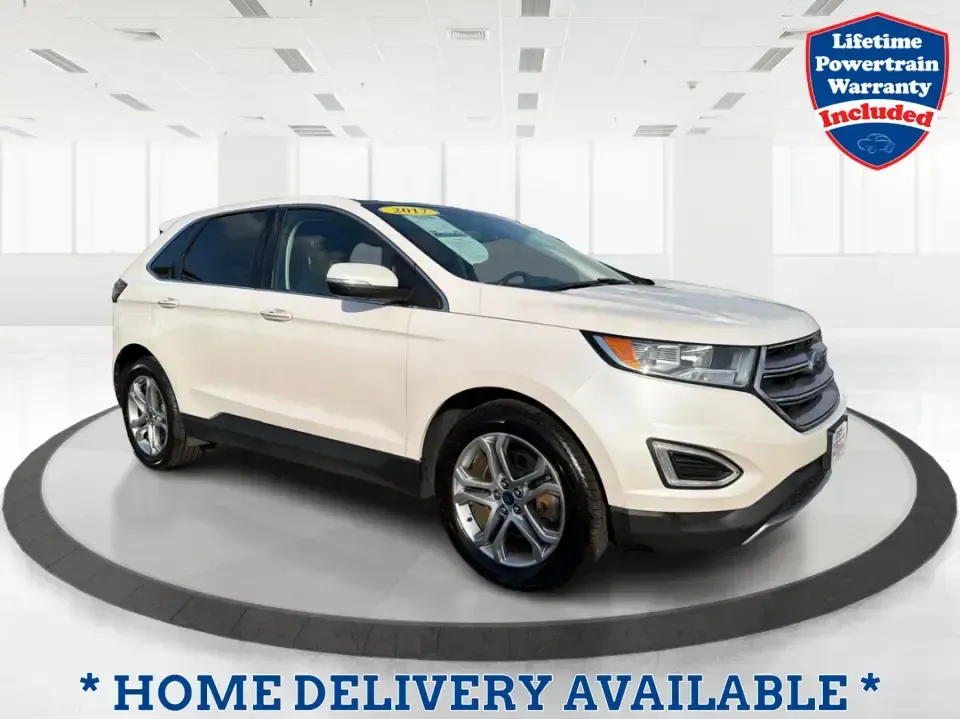2017 Ford Edge Titanium (2FMPK4K87HB) with an 3.5L V6 DOHC 24V engine, 6A transmission, located at 401 Woodman Dr, Riverside, OH, 45431, (937) 908-9800, 39.760899, -84.123421 - Pack up the family, load the cargo area, and point the hood toward your next weekend getaway-this 2017 Ford Edge Titanium is the kind of SUV that makes everyday life in Xenia easier and road trips across Ohio more comfortable. With confident AWD capability, a strong 3.5L V6, and premium Titanium ame - Photo#0