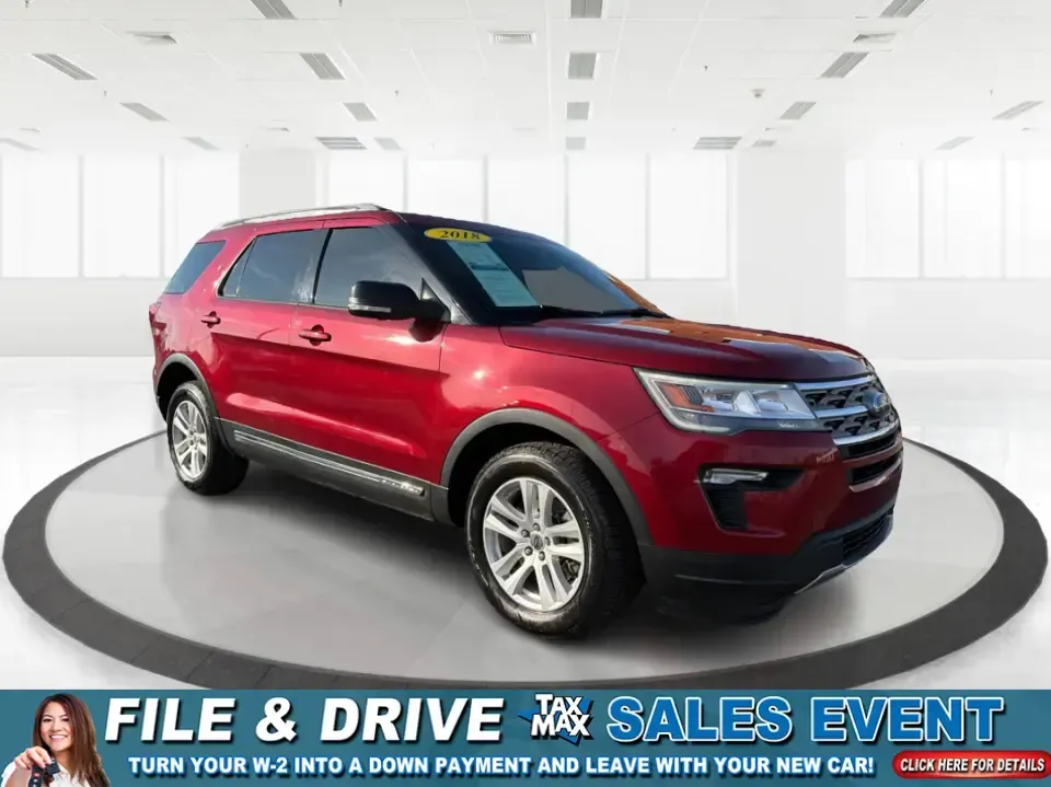 2018 Ford Explorer XLT (1FM5K8D87JG) with an EcoBoost 2.3L I-4 gasoline direct injection engine, 6A transmission, located at 8750 N County Rd 25A, Piqua, OH, 45356, (937) 908-9800, 40.164391, -84.232513 - Whether you're hauling the family to practice, commuting up I-75, or packing up for a weekend at Indian Lake, this 2018 Ford Explorer XLT is built for real-life Ohio schedules. With confident 4WD/AWD traction, three-row flexibility, and turbocharged EcoBoost power, it's a smart SUV for drivers who w - Photo#0