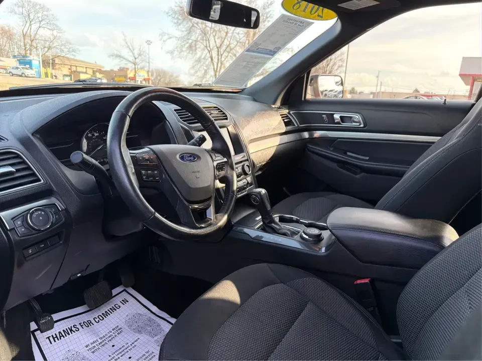 2018 Ford Explorer XLT (1FM5K8D87JG) with an EcoBoost 2.3L I-4 gasoline direct injection engine, 6A transmission, located at 8750 N County Rd 25A, Piqua, OH, 45356, (937) 908-9800, 40.164391, -84.232513 - Whether you're hauling the family to practice, commuting up I-75, or packing up for a weekend at Indian Lake, this 2018 Ford Explorer XLT is built for real-life Ohio schedules. With confident 4WD/AWD traction, three-row flexibility, and turbocharged EcoBoost power, it's a smart SUV for drivers who w - Photo#9