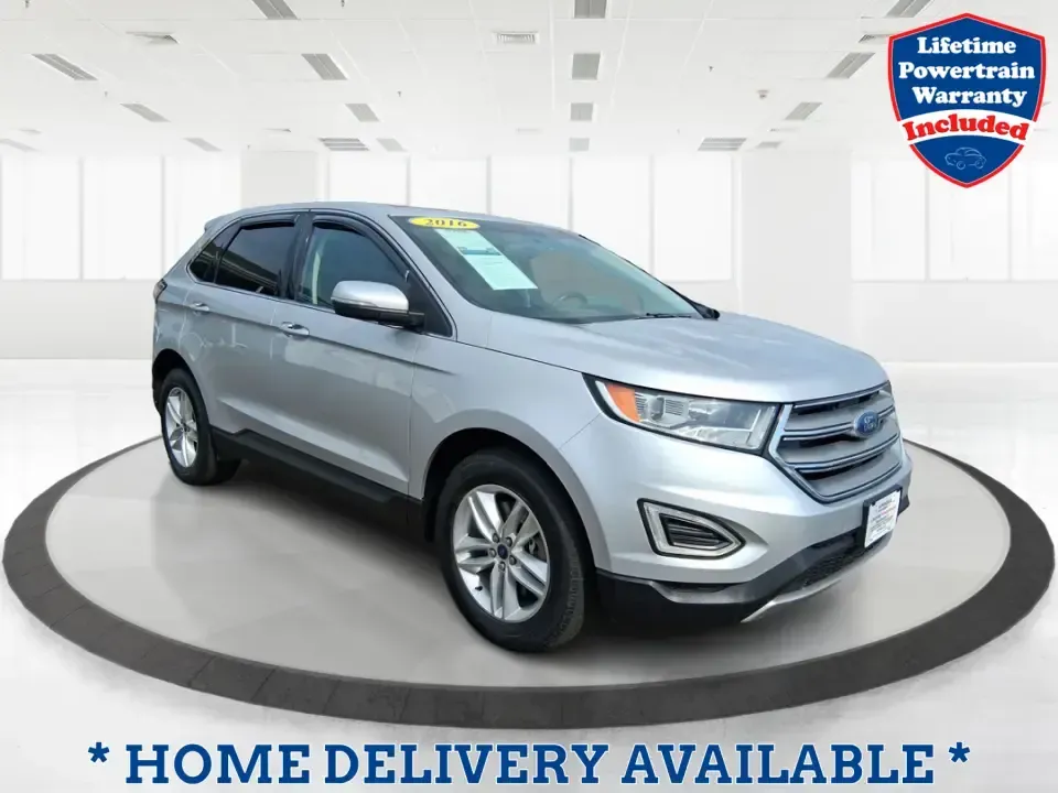 2016 Ford Edge SEL (2FMPK4J88GB) with an 3.5L V6 DOHC 24V engine, 6A transmission, located at 1099 N County Rd 25A, Troy, OH, 45373, (937) 908-9800, 40.057079, -84.212883 - Need one SUV that can handle school drop-offs, long commutes to Dayton, and spontaneous weekend getaways without feeling like a chore? This **2016 Ford Edge SEL** is built for real-life driving in and around **Xenia, Ohio**-with the comfort your family wants, the confidence you need in changing weat - Photo#0