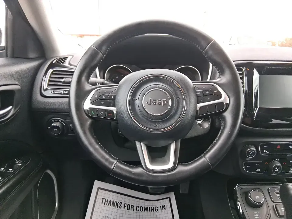 2019 Jeep Compass Altitude 4x4 (3C4NJDBB2KT) with an Tigershark MultiAir 2.4L I-4 variable valve contro engine, located at 4508 South Dixie Dr, Moraine, OH, 45439, (937) 908-9800, 39.689976, -84.218452 - Whether you're planning weekend trips to Caesar Creek, tackling snowy Dayton-area mornings, or just want a confident daily driver for I-75 and SR-725, this 2019 Jeep Compass Altitude 4x4 is built for real life in Southwest Ohio. With its SUV versatility, sure-footed 4x4 capability, and a comfortable - Photo#16