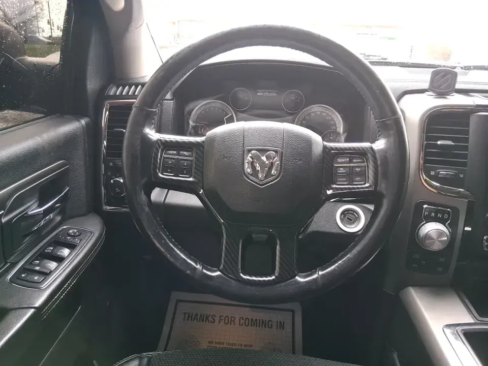 2014 Ram 1500 Sport (1C6RR7MT6ES) with an HEMI 5.7L V-8 variable valve control engine, 6-Speed Automatic transmission, located at 401 Woodman Dr, Riverside, OH, 45431, (937) 908-9800, 39.760899, -84.123421 - Need a truck that can handle weekday work, weekend getaways, and everything Ohio weather throws at you? This Flame Red Clearcoat 2014 Ram 1500 Sport Crew Cab 4WD is built for real life-hauling project supplies to a home in Riverside, towing toys for a day near Eastwood MetroPark, or loading up the f - Photo#15