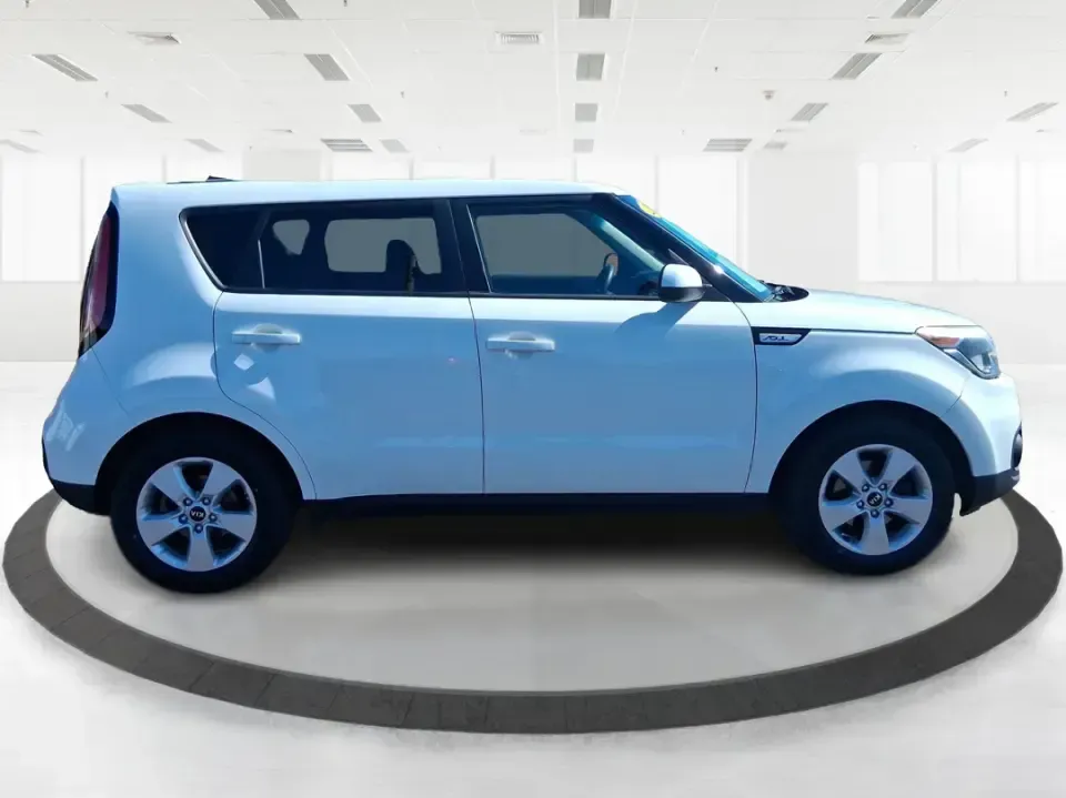2019 Kia Soul Base (KNDJN2A20K7) with an 1.6L L4 DOHC 16V engine, 6M transmission, located at 4508 South Dixie Dr, Moraine, OH, 45439, (937) 908-9800, 39.689976, -84.218452 - Need a smart, easy-to-park ride for the daily commute down South Dixie Drive, quick errands near the Dayton Mall, or weekend drives out toward Carillon Historical Park? This 2019 Kia Soul Base in bright White is a practical, city-friendly wagon that fits real life in Moraine, Ohio-roomy enough for g - Photo#1