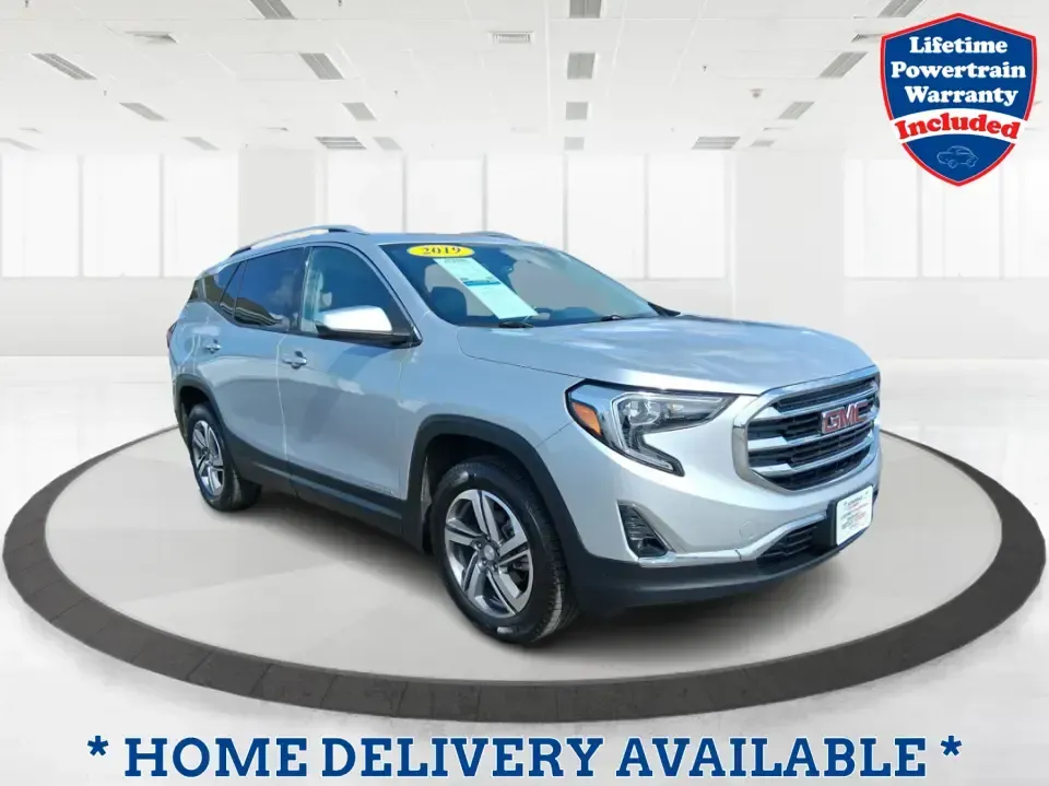 2019 GMC Terrain SLT (3GKALVEV0KL) with an 1.4L L4 DOHC 16V TURBO engine, 6A transmission, located at 1099 N County Rd 25A, Troy, OH, 45373, (937) 908-9800, 40.057079, -84.212883 - Picture your next week: smooth morning commutes down US-35, a quick run to The Greene for errands, then a Saturday escape to John Bryan State Park with the family and gear in tow. This 2019 GMC Terrain SLT is built for that real-life rhythm-comfortable, confident in changing Ohio weather, and sized - Photo#0
