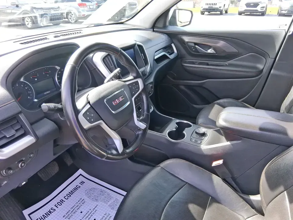 2019 GMC Terrain SLT (3GKALVEV0KL) with an 1.4L L4 DOHC 16V TURBO engine, 6A transmission, located at 1099 N County Rd 25A, Troy, OH, 45373, (937) 908-9800, 40.057079, -84.212883 - Picture your next week: smooth morning commutes down US-35, a quick run to The Greene for errands, then a Saturday escape to John Bryan State Park with the family and gear in tow. This 2019 GMC Terrain SLT is built for that real-life rhythm-comfortable, confident in changing Ohio weather, and sized - Photo#8