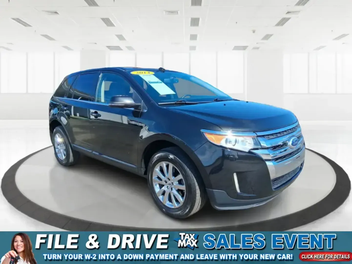2014 Ford Edge Limited (2FMDK4KC1EB) with an 3.5L V-6 DOHC engine, 6-Speed Automatic transmission, located at 1099 N County Rd 25A, Troy, OH, 45373, (937) 908-9800, 40.057079, -84.212883 - Need an SUV that can handle Ohio's changing weather, keep everyone comfortable on school runs, and still feel upscale on date night or weekend getaways? This 2014 Ford Edge Limited in Tuxedo Black Metallic is built for real life in Troy-whether you're commuting down I75, running errands along N Coun - Photo#0