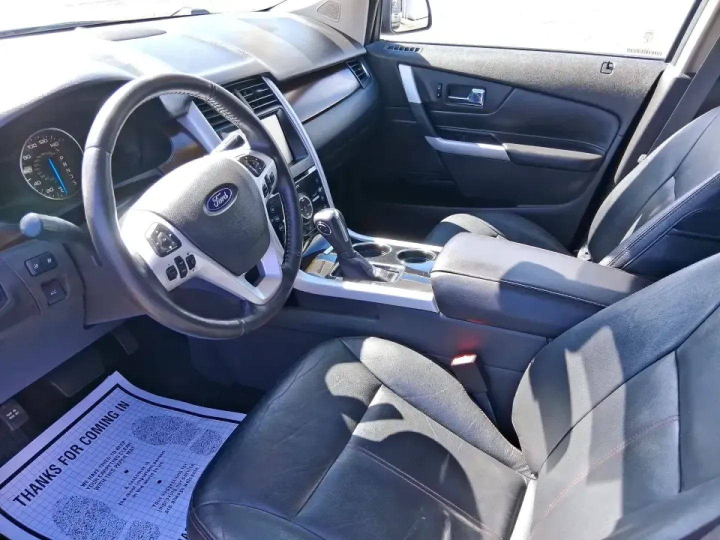 2014 Ford Edge Limited (2FMDK4KC1EB) with an 3.5L V-6 DOHC engine, 6-Speed Automatic transmission, located at 1099 N County Rd 25A, Troy, OH, 45373, (937) 908-9800, 40.057079, -84.212883 - Need an SUV that can handle Ohio's changing weather, keep everyone comfortable on school runs, and still feel upscale on date night or weekend getaways? This 2014 Ford Edge Limited in Tuxedo Black Metallic is built for real life in Troy-whether you're commuting down I75, running errands along N Coun - Photo#9