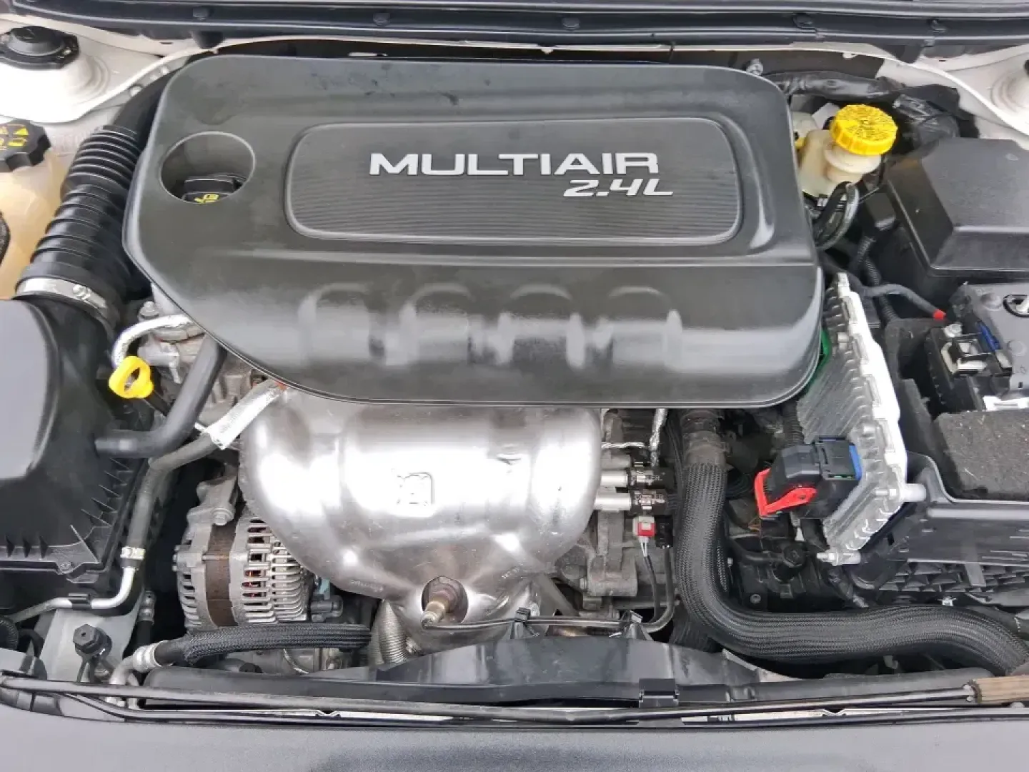 2014 Dodge Dart GT (1C3CDFEB0ED) with an MultiAir 2.4L I-4 variable valve control engine, located at 8750 N County Rd 25A, Piqua, OH, 45356, (937) 908-9800, 40.164391, -84.232513 - Need a smart, sporty commuter that feels upscale for daily runs between Moraine and downtown Dayton, yet still has the comfort for weekend getaways to Carillon Historical Park or a Reds day trip? This 2014 Dodge Dart GT in Bright White Clearcoat is the kind of sedan that fits real life-easy to park,- Photo#11