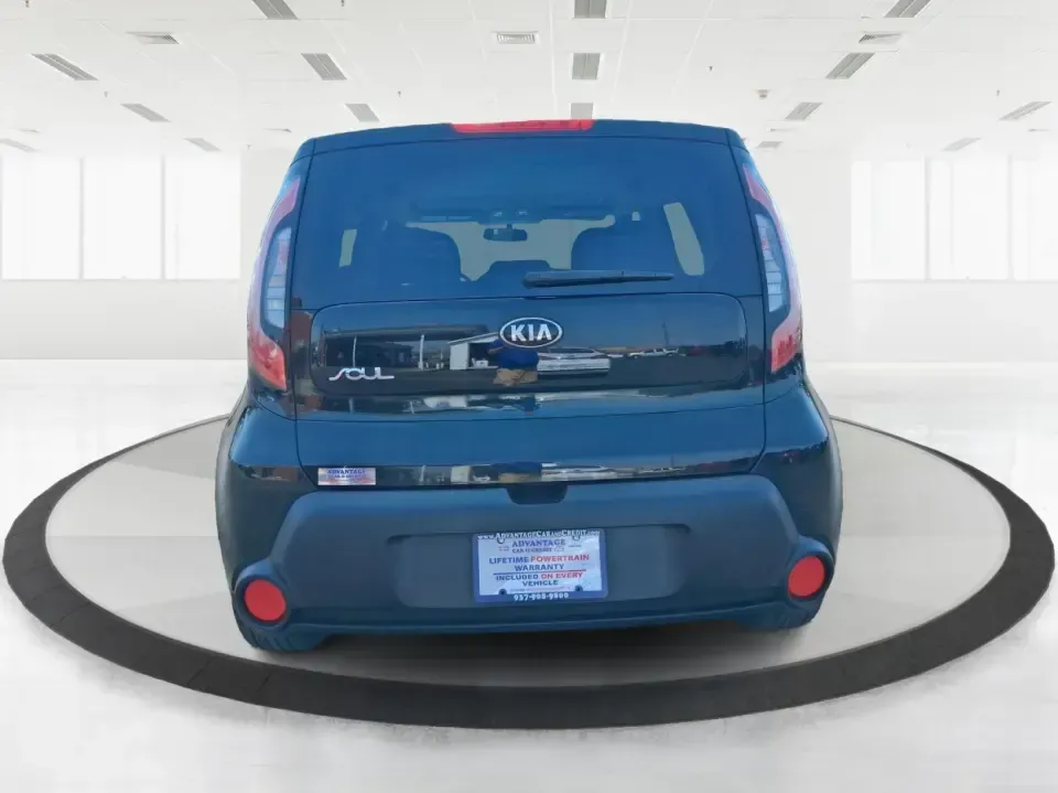 2015 Kia Soul + (KNDJP3A56F7) with an 2L I-4 gasoline direct injection engine, 6-Speed Automatic transmission, located at 880 E. National Road, Vandalia, OH, 45377, (937) 908-9800, 39.891918, -84.183594 - Looking for a reliable, easy-to-park hatchback that fits real life in Vandalia-daily commutes down I75, quick grocery runs near National Rd, and spontaneous weekend trips to the National Museum of the U.S. Air Force? This 2015 Kia Soul + is built for drivers who want versatility, comfort, and smart - Photo#3