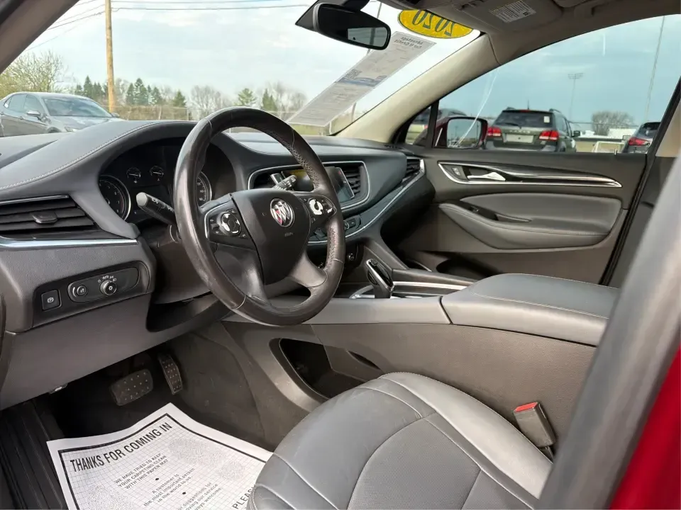 2020 Buick Enclave Essence (5GAERBKWXLJ) with an 3.6L V6 DOHC 24V engine, 9A transmission, located at 1184 Kauffman Ave, Fairborn, OH, 45324, (937) 908-9800, 39.807072, -84.030914 - Make every week feel easier-school drop-offs, long commutes to Wright-Patterson AFB, and weekend road trips out to Yellow Springs-when you're driving a roomy 3-row SUV that's built for real life. This 2020 Buick Enclave Essence FWD in striking Red Quartz Tintcoat is a smart pick for growing families- Photo#9