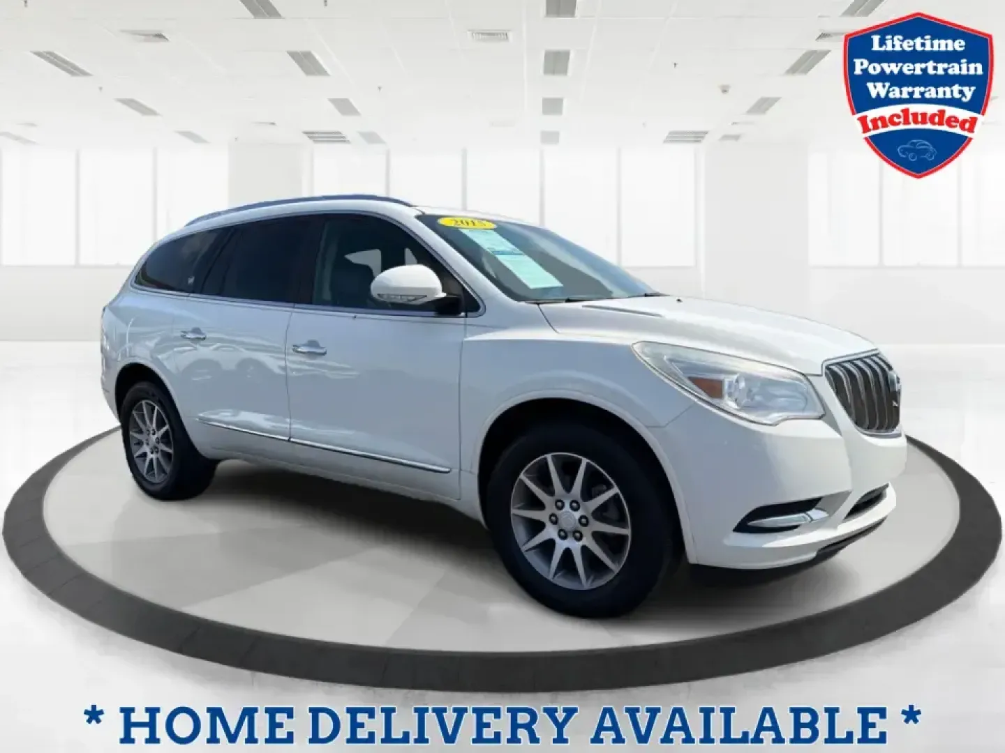 2015 Buick Enclave Leather (5GAKRBKDXFJ) with an 3.6L V-6 gasoline direct injection engine, 6-Speed Automatic Overdrive transmission, located at 1099 N County Rd 25A, Troy, OH, 45373, (937) 908-9800, 40.057079, -84.212883 - Pack up the kids, cue the road-trip playlist, and point your weekend plans toward somewhere fun-this 2015 Buick Enclave Leather in White Opal is built for real life in Troy, Ohio. Whether you're doing the school run, commuting up I75, or heading to the Dayton area for a family day out, the Enclave d - Photo#0