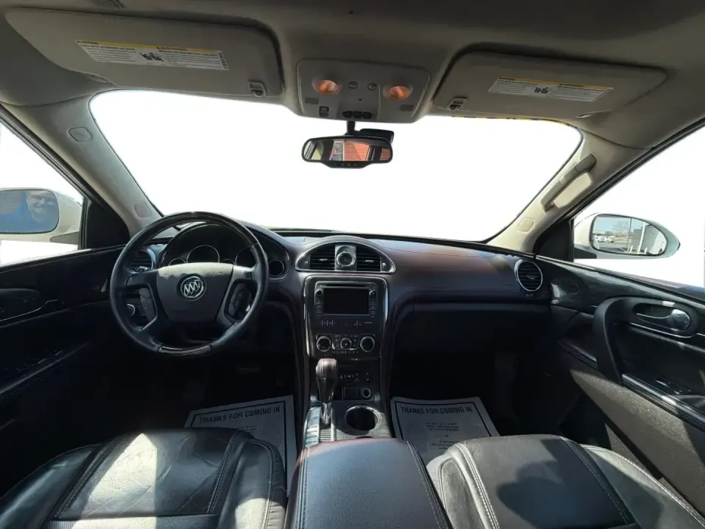 2015 Buick Enclave Leather (5GAKRBKDXFJ) with an 3.6L V-6 gasoline direct injection engine, 6-Speed Automatic Overdrive transmission, located at 1099 N County Rd 25A, Troy, OH, 45373, (937) 908-9800, 40.057079, -84.212883 - Pack up the kids, cue the road-trip playlist, and point your weekend plans toward somewhere fun-this 2015 Buick Enclave Leather in White Opal is built for real life in Troy, Ohio. Whether you're doing the school run, commuting up I75, or heading to the Dayton area for a family day out, the Enclave d - Photo#20