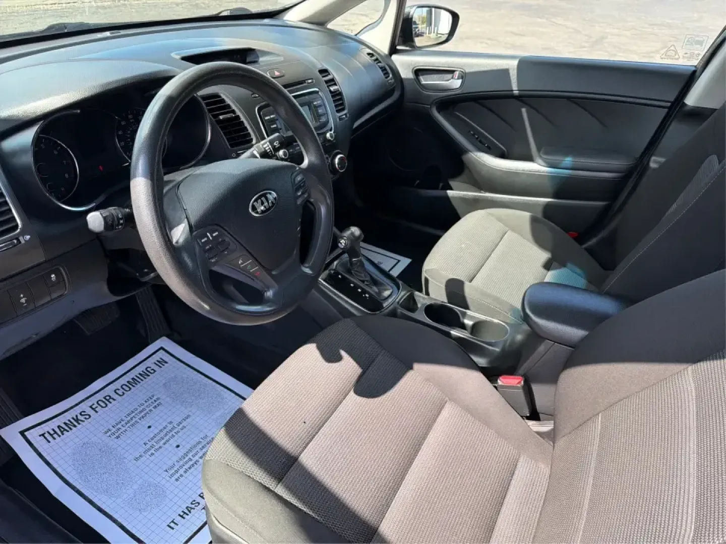 2018 Kia Forte LX (3KPFK4A79JE) with an 2L I-4 DOHC engine, 6M transmission, located at 401 Woodman Dr, Riverside, OH, 45431, (937) 908-9800, 39.760899, -84.123421 - Need a dependable commuter that's easy to park downtown, comfortable for I-75 and SR-725 traffic, and still stylish enough for dinner in the Dayton area? This 2018 Kia Forte LX in Aurora Black is a smart, budget-friendly sedan that fits real life in Moraine, OH-whether you're stacking miles for work - Photo#9