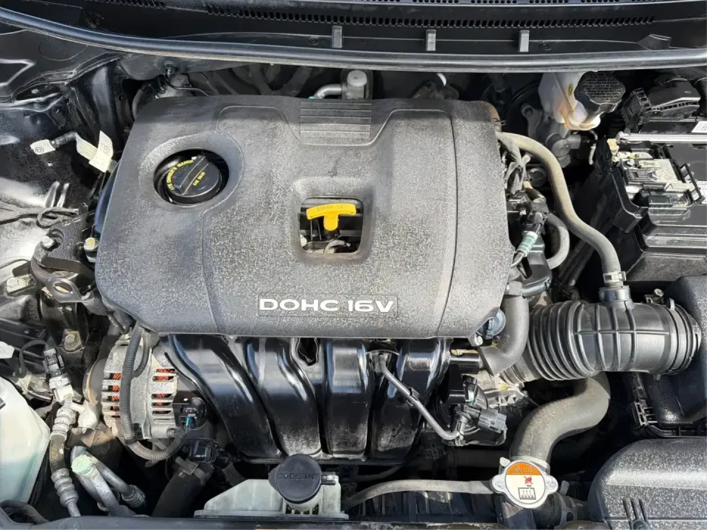 2018 Kia Forte LX (3KPFK4A79JE) with an 2L I-4 DOHC engine, 6M transmission, located at 401 Woodman Dr, Riverside, OH, 45431, (937) 908-9800, 39.760899, -84.123421 - Need a dependable commuter that's easy to park downtown, comfortable for I-75 and SR-725 traffic, and still stylish enough for dinner in the Dayton area? This 2018 Kia Forte LX in Aurora Black is a smart, budget-friendly sedan that fits real life in Moraine, OH-whether you're stacking miles for work - Photo#11