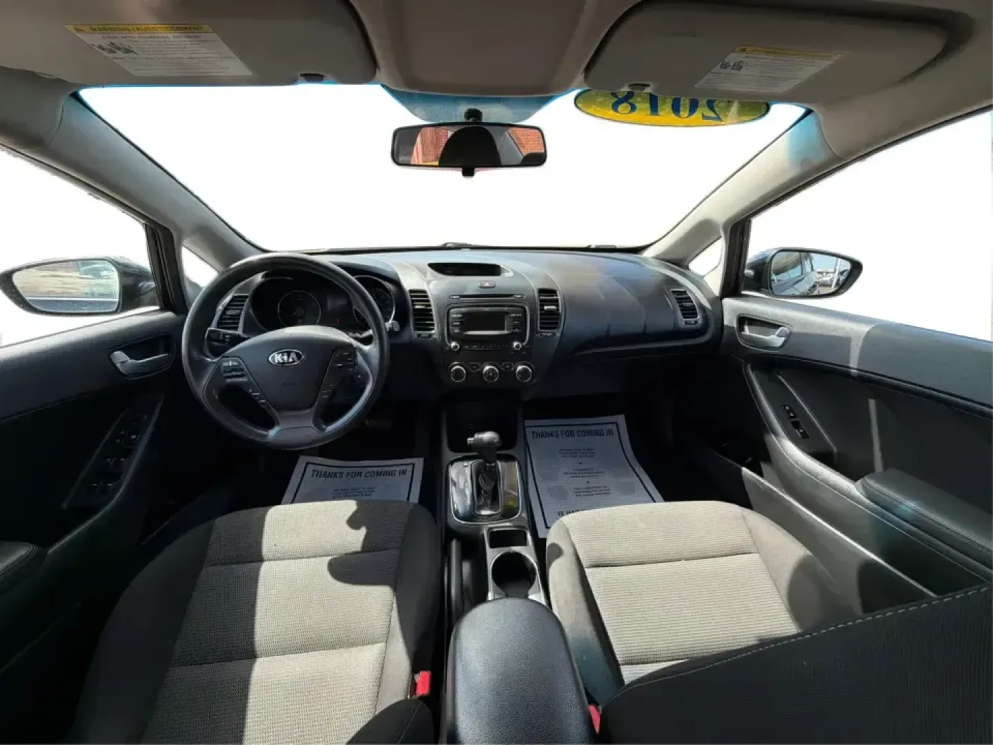 2018 Kia Forte LX (3KPFK4A79JE) with an 2L I-4 DOHC engine, 6M transmission, located at 401 Woodman Dr, Riverside, OH, 45431, (937) 908-9800, 39.760899, -84.123421 - Need a dependable commuter that's easy to park downtown, comfortable for I-75 and SR-725 traffic, and still stylish enough for dinner in the Dayton area? This 2018 Kia Forte LX in Aurora Black is a smart, budget-friendly sedan that fits real life in Moraine, OH-whether you're stacking miles for work - Photo#22