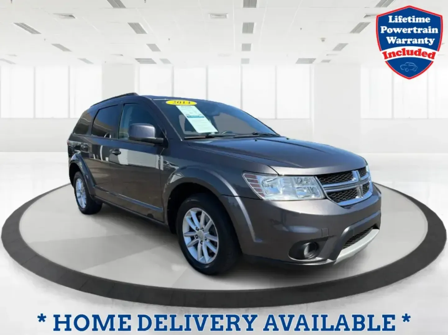 2014 Dodge Journey SXT (3C4PDDBG0ET) with an 3.6L V-6 DOHC engine, 6-Speed Automatic transmission, located at 1099 N County Rd 25A, Troy, OH, 45373, (937) 908-9800, 40.057079, -84.212883 - Pack up the kids, the dog, and the weekend bags-this 2014 Dodge Journey SXT is the kind of SUV that makes everyday life in Troy easier and spontaneous road trips feel completely doable. Whether you're tackling school drop-offs, commuting to Dayton, or planning a family day at the Miami County Fairgr - Photo#0