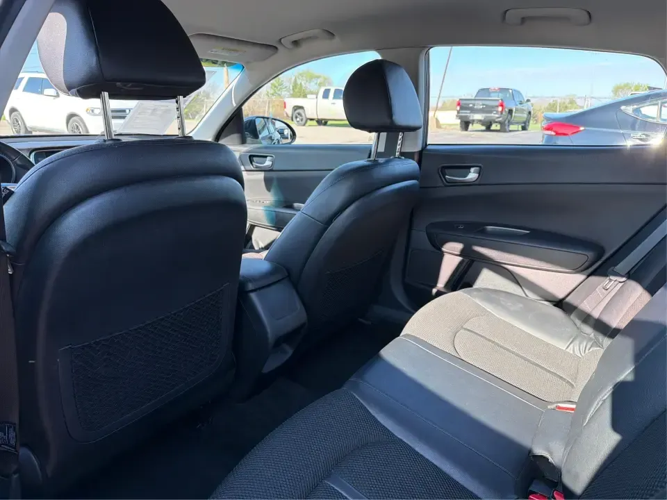 2019 Kia Optima S (5XXGT4L37KG) with an Theta II 2.4L I-4 gasoline direct injection engine, 6A transmission, located at 1099 N County Rd 25A, Troy, OH, 45373, (937) 908-9800, 40.057079, -84.212883 - Need a reliable commuter that still feels stylish for date night downtown, comfortable for weekend trips to Dayton, and efficient for the daily run up I75? This 2019 Kia Optima S in Ebony Black is a smart, budget-friendly sedan that fits real life-whether you're clocking a long work commute, shuttli - Photo#10