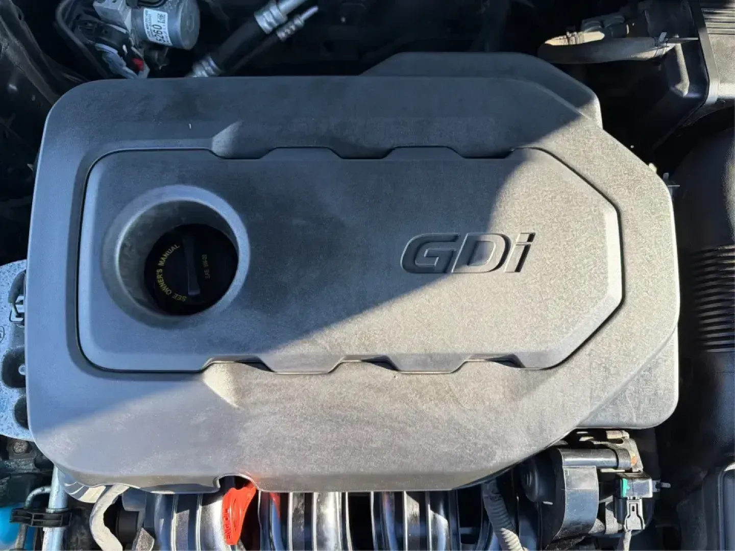 2019 Kia Optima S (5XXGT4L37KG) with an Theta II 2.4L I-4 gasoline direct injection engine, 6A transmission, located at 1099 N County Rd 25A, Troy, OH, 45373, (937) 908-9800, 40.057079, -84.212883 - Need a reliable commuter that still feels stylish for date night downtown, comfortable for weekend trips to Dayton, and efficient for the daily run up I75? This 2019 Kia Optima S in Ebony Black is a smart, budget-friendly sedan that fits real life-whether you're clocking a long work commute, shuttli - Photo#11