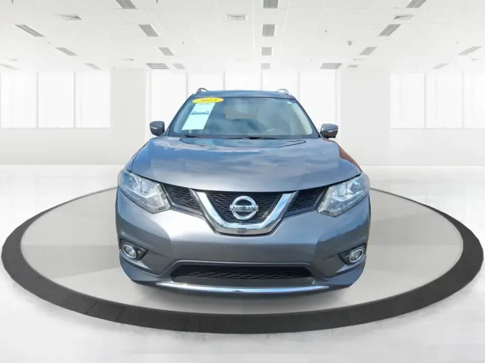 2015 Nissan Rogue SL (5N1AT2MVXFC) with an 2.5L I-4 DOHC engine, Continuously Variable Transmission transmission, located at 1230 East Main St, Xenia, OH, 45385, (937) 908-9800, 39.688026, -83.910172 - Picture your next Ohio weekend: loading up the kids and the cooler, merging onto US35 for a quick run to Wright-Patterson Air Force Base, or taking a scenic drive through John Bryan State Park-without stressing over winter weather, space, or comfort. This 2015 Nissan Rogue SL in Gun Metallic is the - Photo#7