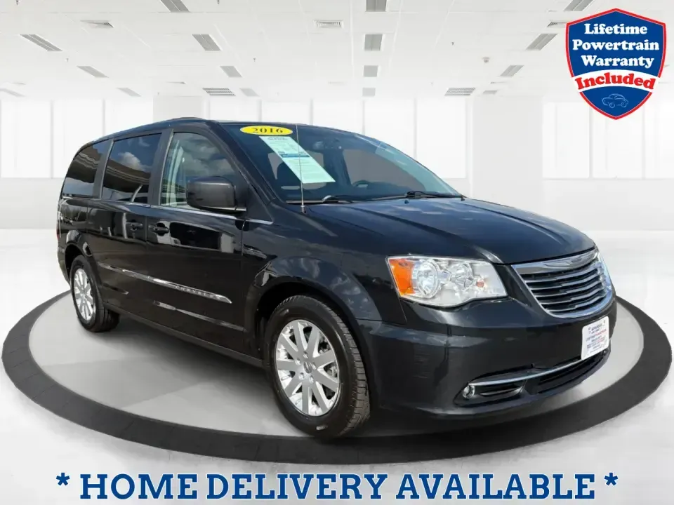 2016 Chrysler Town and Country Touring (2C4RC1BGXGR) with an Pentastar 3.6L V-6 DOHC engine, 6A transmission, located at 1230 East Main St, Xenia, OH, 45385, (937) 908-9800, 39.688026, -83.910172 - Life gets busy fast-school drop-offs, long commutes, weekend tournaments, and the occasional road trip to reset. The 2016 Chrysler Town and Country Touring is built for that real-life rhythm, giving you minivan practicality with comfort features that make every mile easier. Finished in Brilliant B - Photo#0