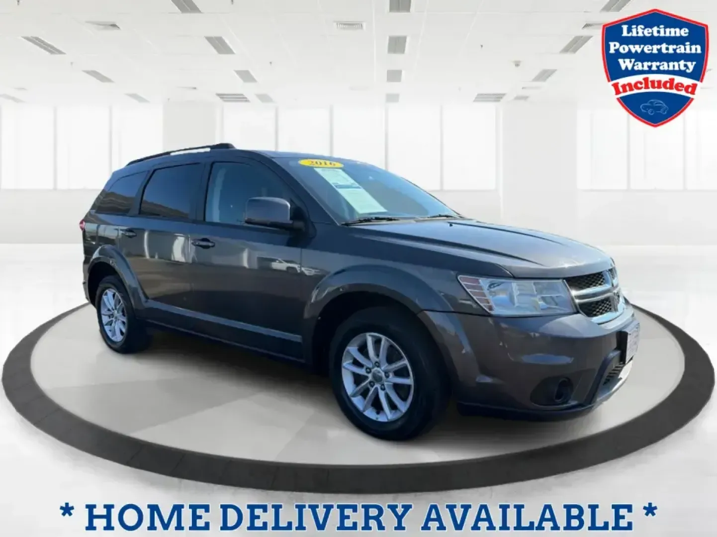 2016 Dodge Journey SXT (3C4PDCBG4GT) with an 3.6L V6 DOHC 24V engine, 4-Speed Automatic transmission, located at 8750 N County Rd 25A, Piqua, OH, 45356, (937) 908-9800, 40.164391, -84.232513 - Pack up the kids, load the snacks, and point the GPS toward your next weekend getaway-this 2016 Dodge Journey SXT is the kind of SUV that fits real life in West Central Ohio. Whether you're juggling school drop-offs, commuting up I75, or planning a day trip to Charleston Falls Preserve, the Journey - Photo#0