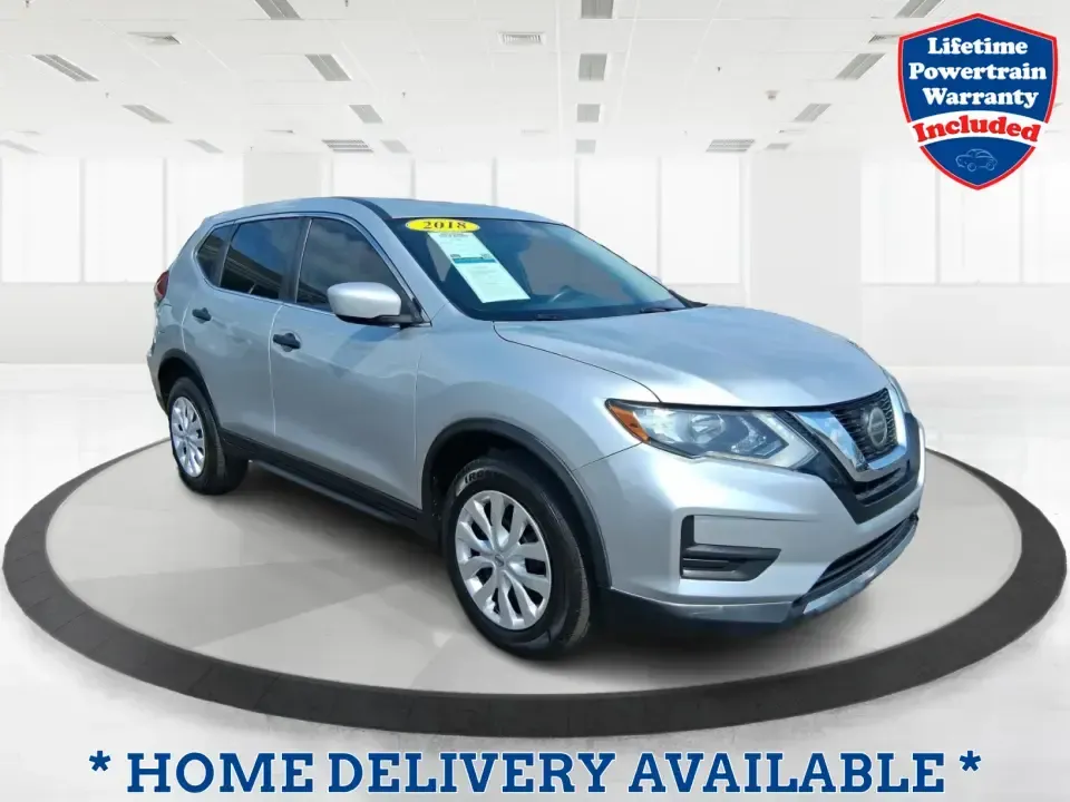 2018 Nissan Rogue S (KNMAT2MV3JP) with an 2.5L I-4 DOHC engine, CVT transmission, located at 401 Woodman Dr, Riverside, OH, 45431, (937) 908-9800, 39.760899, -84.123421 - Pack up the family for a weekend at Miami County Park, tackle a snowy morning commute up I75, or load up groceries after an afternoon in historic downtown Troy-this 2018 Nissan Rogue S is the kind of SUV that fits real life in Troy, Ohio. With confident AWD capability and practical comfort, it's ide - Photo#0