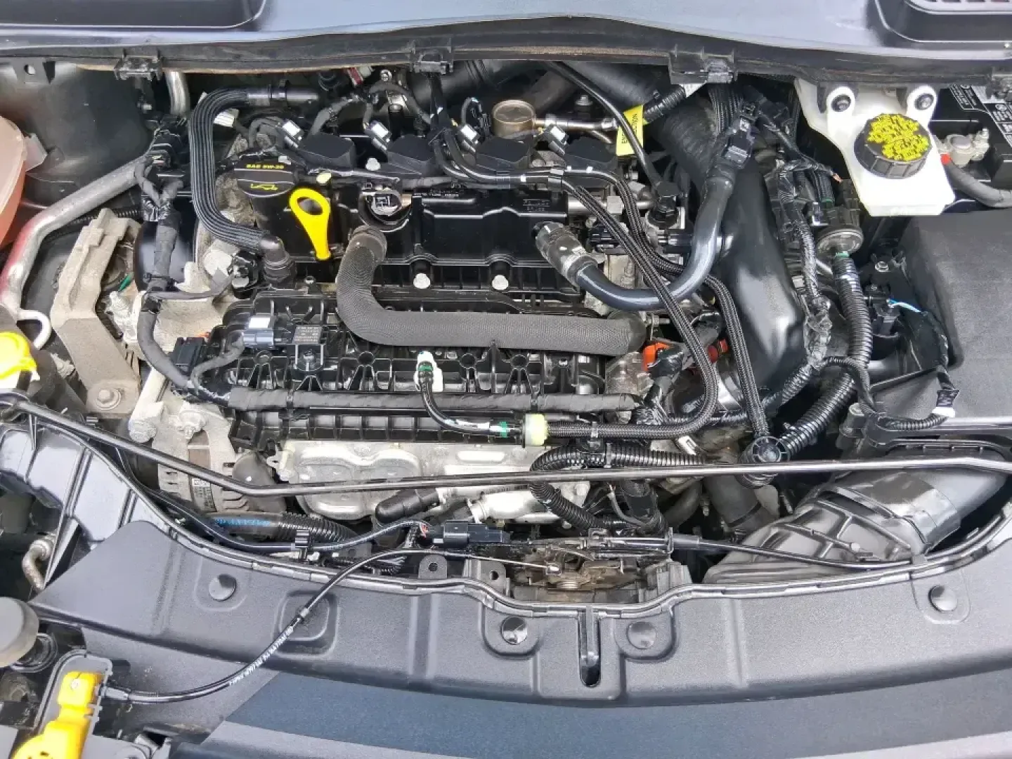 2019 Ford Escape SE (1FMCU0GD6KU) with an 1.5L L4 DOHC 16V engine, 6A transmission, located at 401 Woodman Dr, Riverside, OH, 45431, (937) 908-9800, 39.760899, -84.123421 - Weekday commutes down Woodman Dr, school drop-offs, and weekend getaways to Carillon Historical Park or a quick run up I675-this 2019 Ford Escape SE is the kind of SUV that fits real life in Riverside, Ohio. With its easy-to-park size, confident road manners, and versatile cargo space, it's a smart - Photo#11
