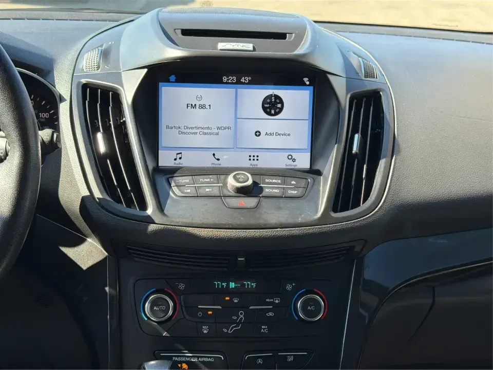 2017 Ford Escape SE (1FMCU0GD2HU) with an 1.5L L4 DOHC 16V engine, 6A transmission, located at 8750 N County Rd 25A, Piqua, OH, 45356, (937) 908-9800, 40.164391, -84.232513 - Picture a weekday that starts with a smooth commute up N County Rd 25A, turns into easy school drop-offs, and ends with a weekend escape to Indian Lake or a quick run down I75 for shopping and dinner-this 2017 Ford Escape SE is built for real life in and around Piqua, Ohio. Finished in standout Whit - Photo#13